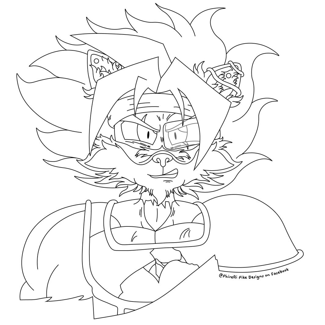 Custom Line Art Example