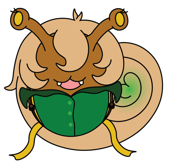 Sola the Snail Girl Easter Egg