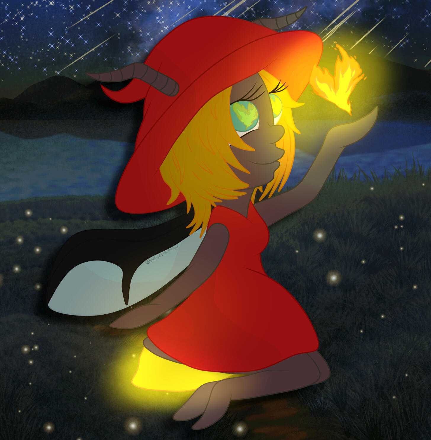 The final Phirefli Glow Practice image.