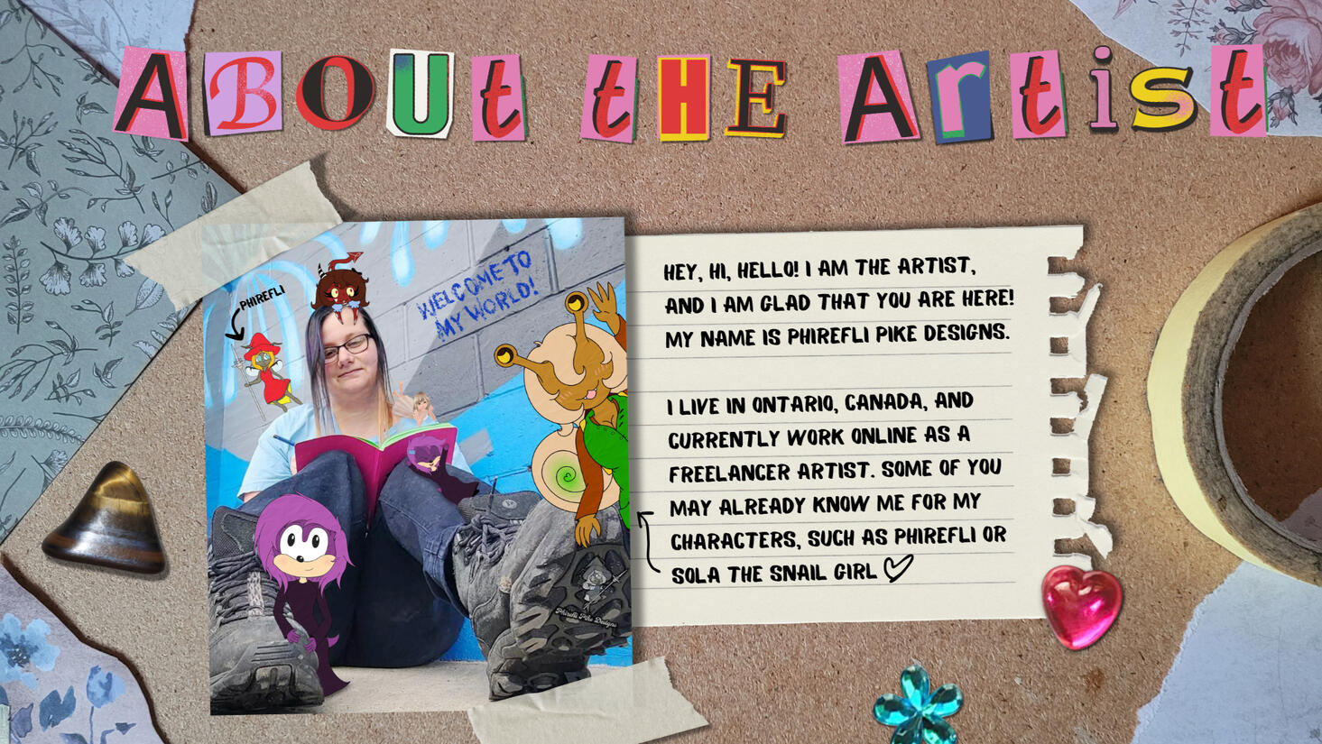 Page 2: About the Artist