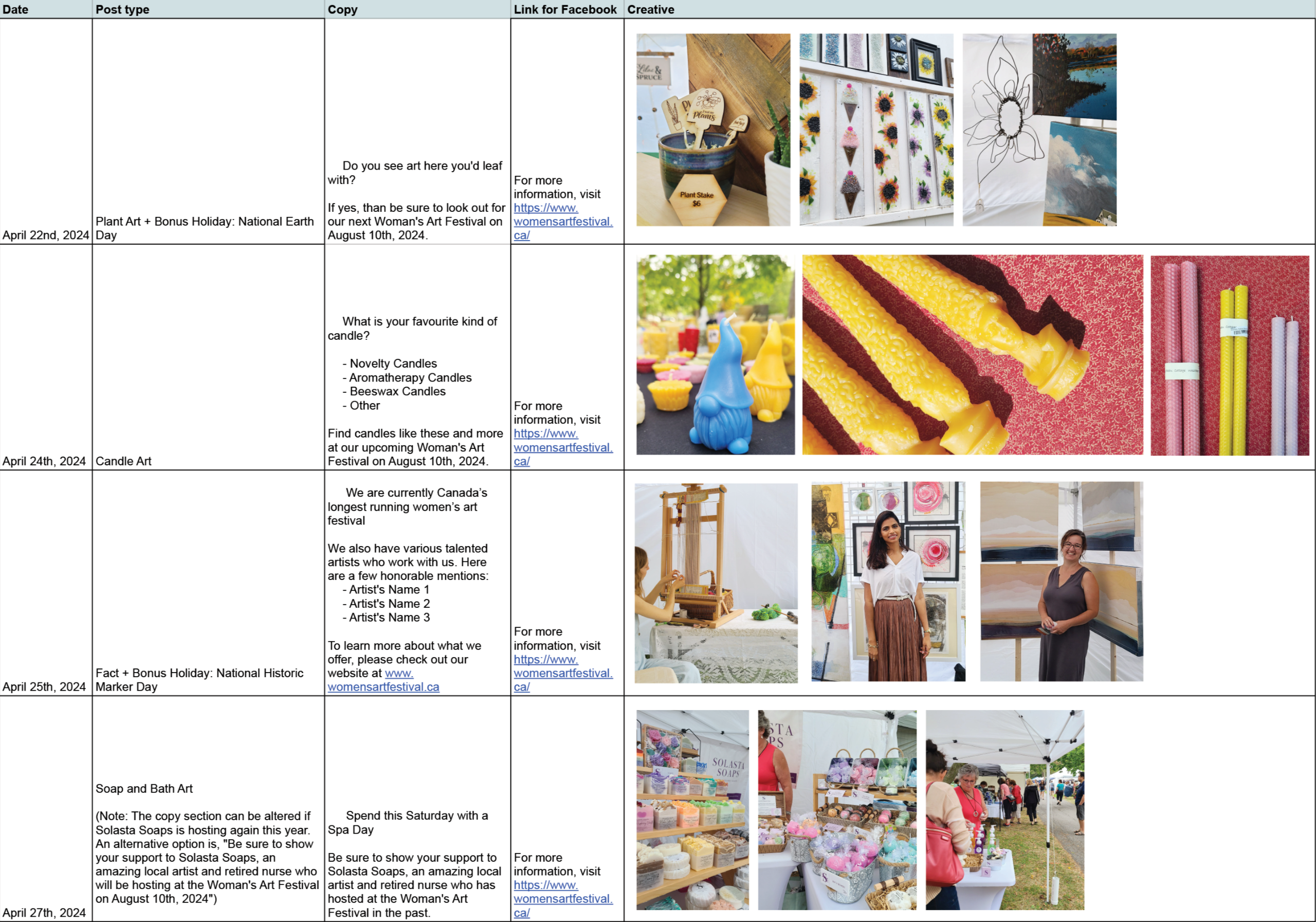 A section from the Project Brief I was expected to follow.