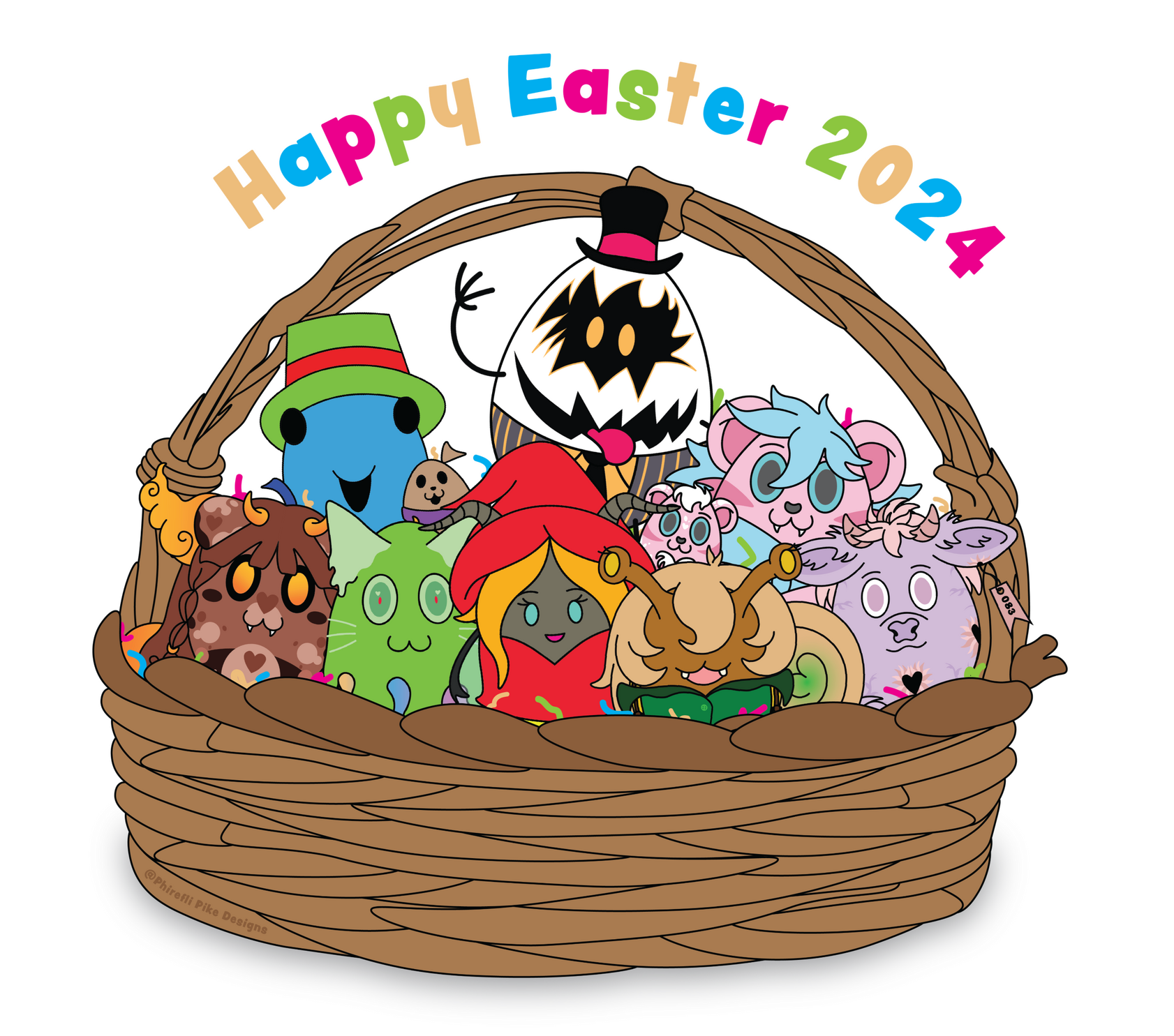 The final Easter Basket 2024 image.